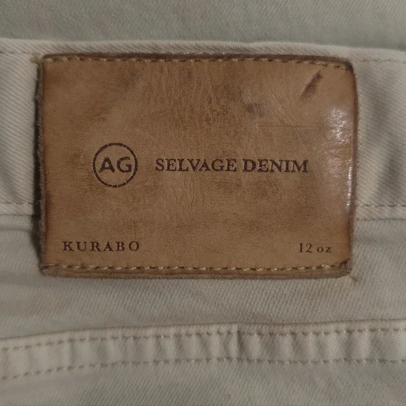 Adriano Goldschmied Denim Jeans 33x34 Kurabo Japan Selvage Denim